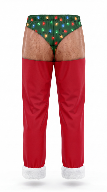 CheekyClaus™ - Conjunto de pijama de Papá Noel