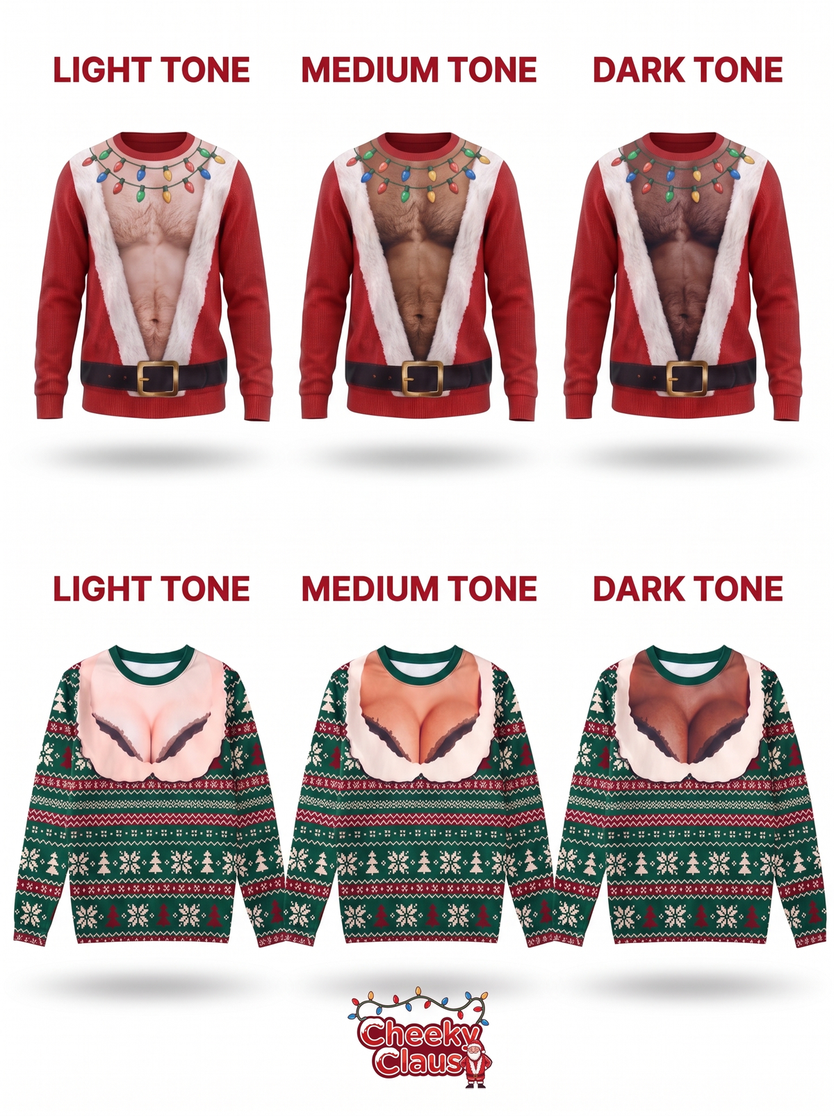 CheekyClaus™ - Santa Pajamas