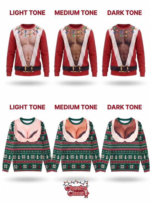 CheekyClaus™ - Weihnachtspullover